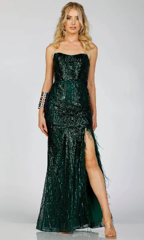 Terani Couture 231P0030 - Strapless Dress Tunics New arrival