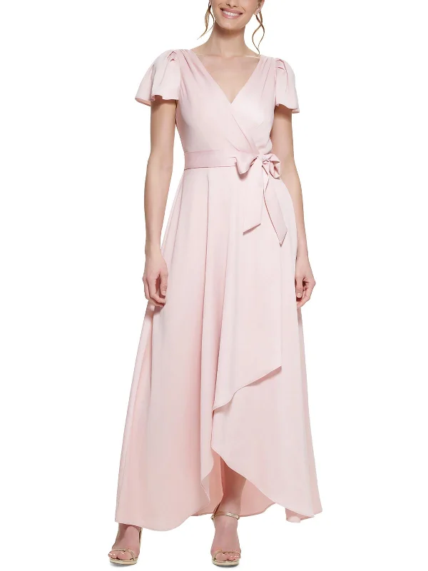 Womens Asymmetric Polyester Cocktail And Party Dress Tunics Winter warm