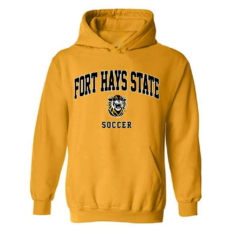 FHSU - NCAA Women's Soccer : Jamie Kerkvliet - Classic Shersey Hooded Sweatshirt Hoodie Crop Top Short Trendy