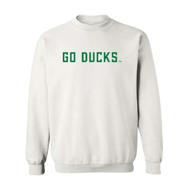 Oregon - NCAA Women's Soccer : Kiley Fehrenbacher - Classic Fashion Shersey Crewneck Sweatshirt Hoodie with Applique Textured Unique
