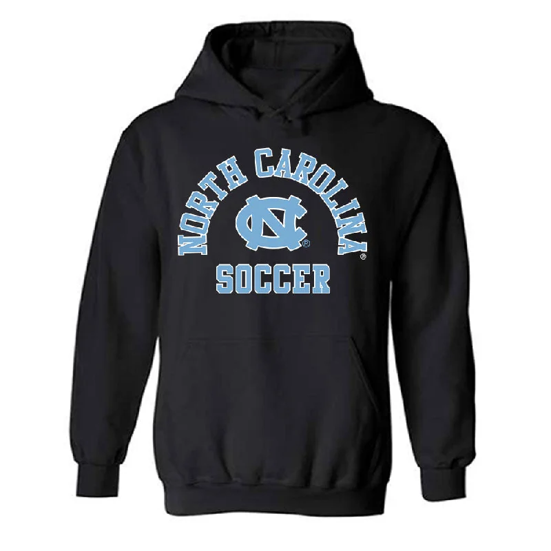 UNC - NCAA Women's Soccer : abby gundry - Classic Shersey Hooded Sweatshirt Hoodie with Stripes Bold Sporty