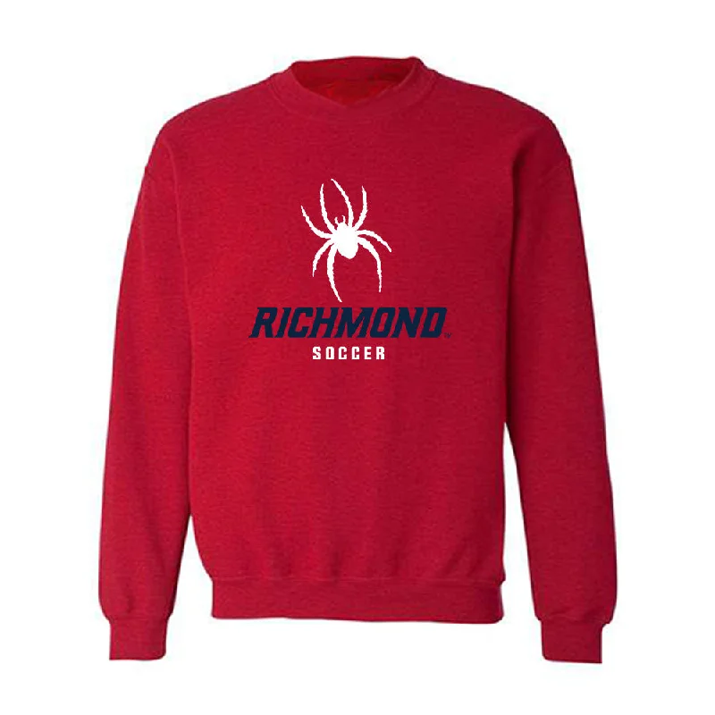 Richmond - NCAA Women's Soccer : Logan Jackson - Crewneck Sweatshirt Hoodie with Back Slit Movement Comfort