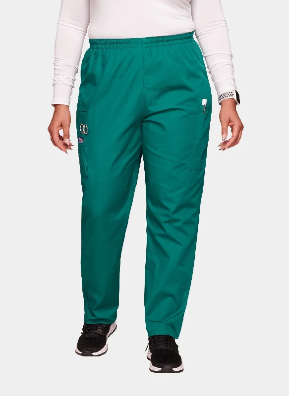 Cherokee Unisex Elasticated Scrub Trousers - Hunter Trousers Pleated Formal