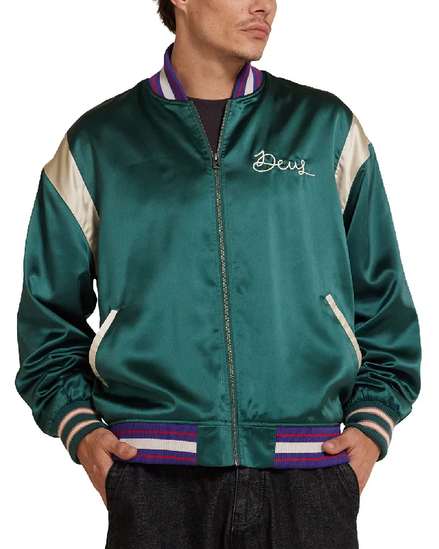 MEMENTO MORI JACKET - EMERALD Nylon Jacket Polyester Jacket Spandex Jacket
