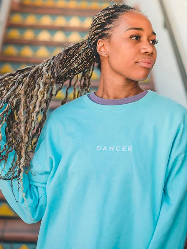Dancer Embroidered Pullover Solo Sleeve Pullover