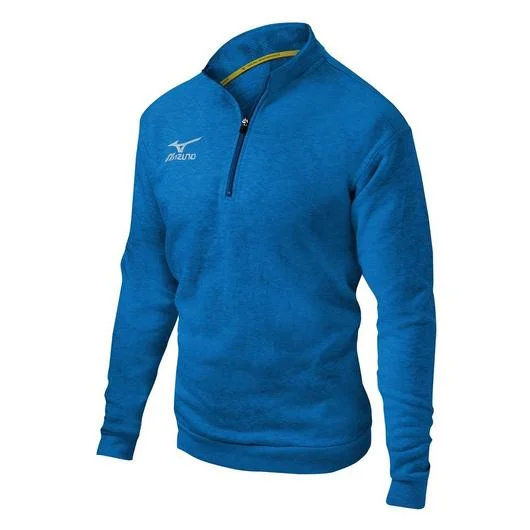 Mizuno 1/2 Zip Fleece Pullover Textured Knit Design