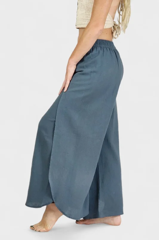 Denim Blue Jute Fly Away Trouser Trousers Hiking Durable