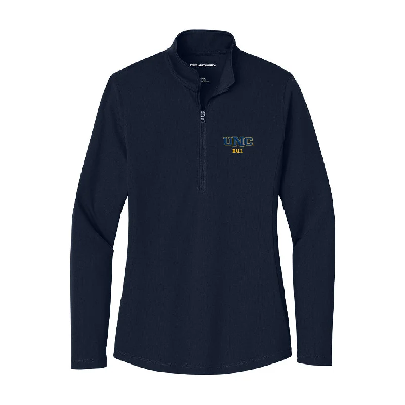 UNCO - NCAA Women's Basketball : Aniah Hall - Women's Lightweight Quarter Zip Jacket Chenille Jacket Brocade Jacket Lace Jacket