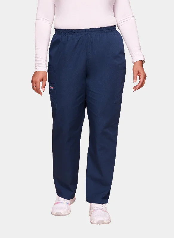 Cherokee Unisex Elasticated Scrub Trousers - Navy Trousers Capri Summer