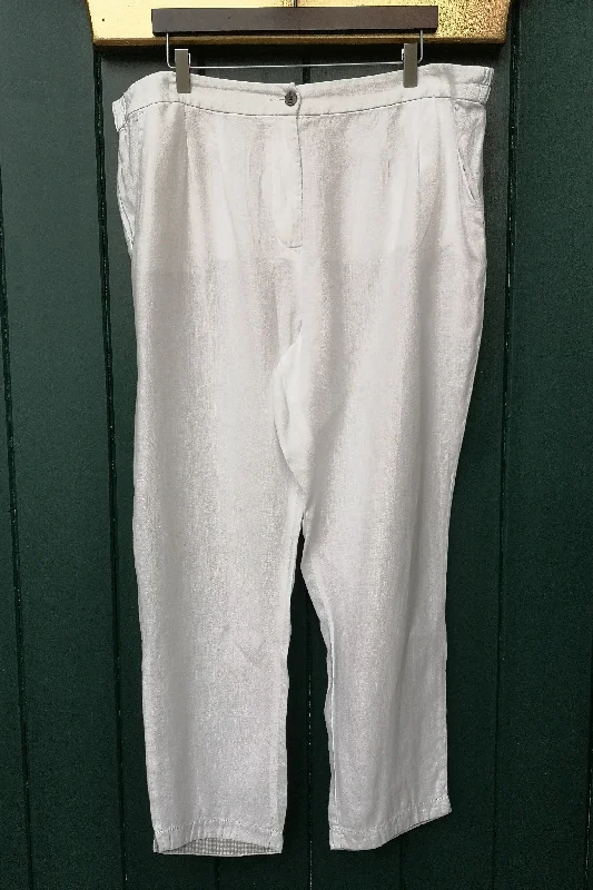Re-Wear White Stuff Linen Trousers Trousers Occasion Special