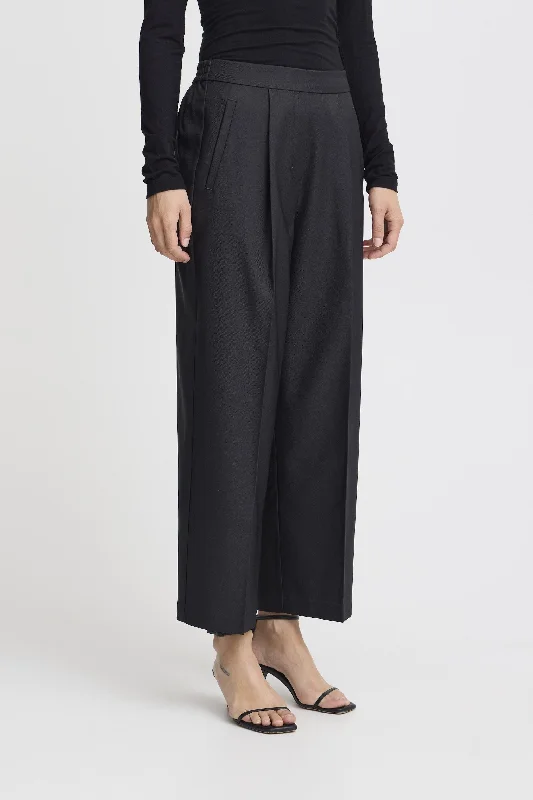 PLEATED FRONT TROUSER Trousers Harem Relaxed Fit