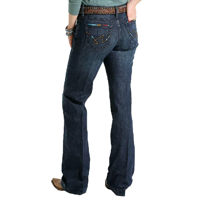 Cruel Denim Women's Hayley Trouser Jeans Trousers Solid Black