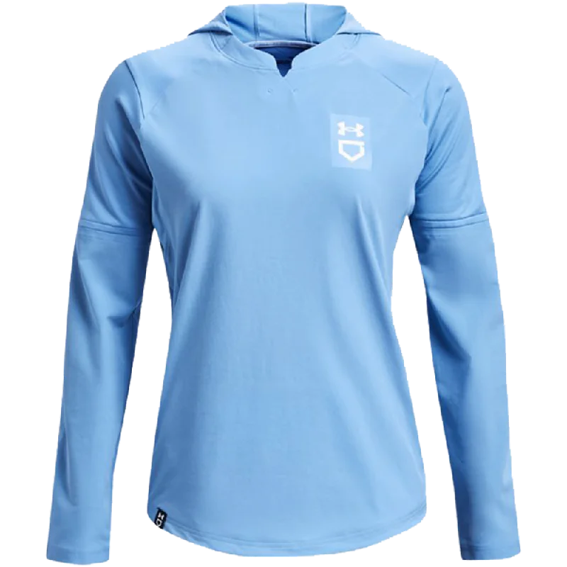 UA Women's Softball Cage Jacket Nylon Fabric Polyester Fabric Spandex Fabric
