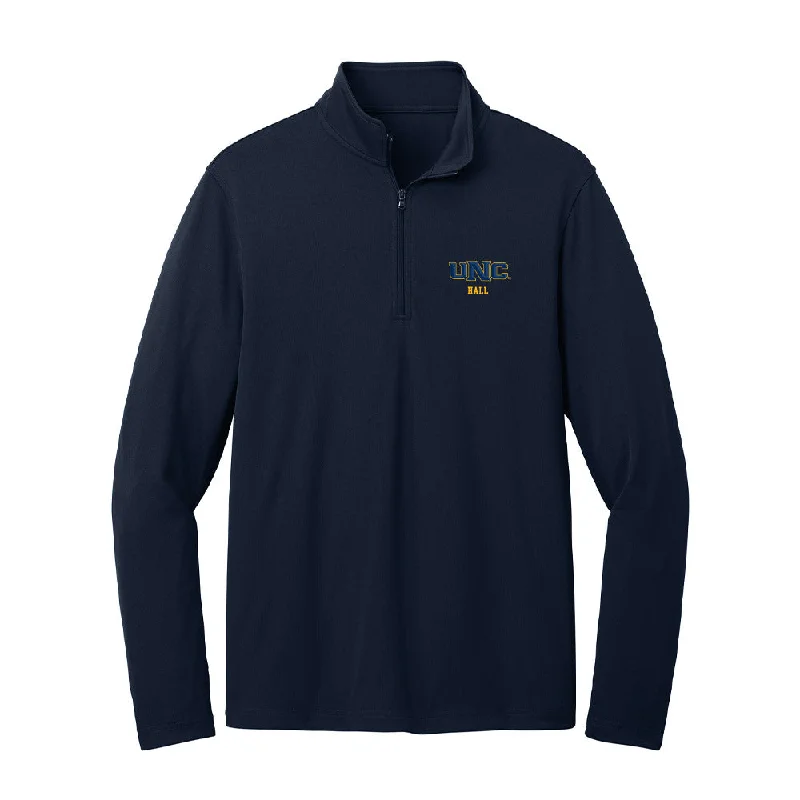 UNCO - NCAA Women's Basketball : Aniah Hall - Lightweight Quarter Zip Jacket Herringbone Jacket Houndstooth Jacket Plaid Jacket