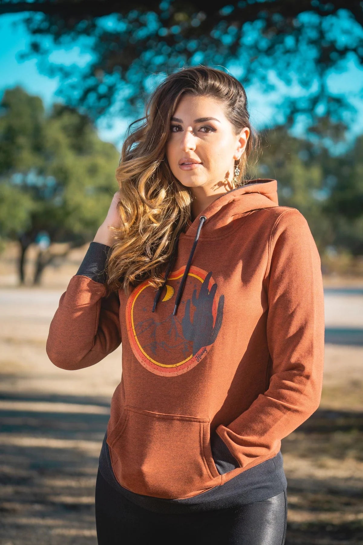 Marfa hoodie sweater Hooded Sweater Collared Sweater Shawl Collar