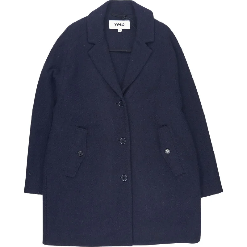 YMC Navy Wool Jacket Wool Jacket Cashmere Jacket Tweed Jacket