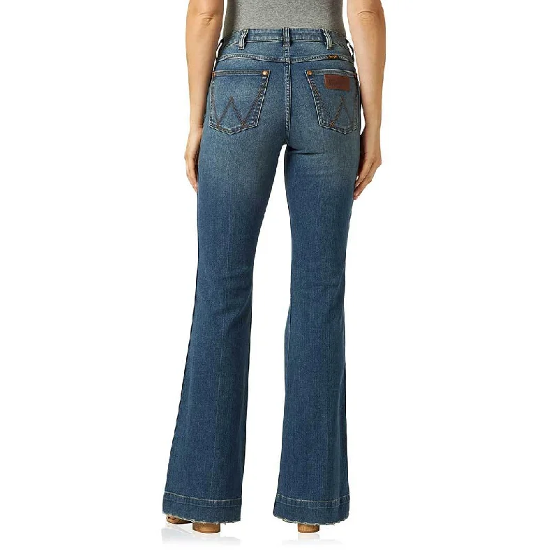 Wrangler Women's Retro Premium Trouser Jeans Trousers fashionable trendy