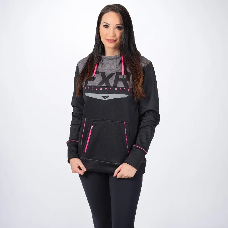 Women's Helium Tech Pullover Hoodie Notched Neck Pullover