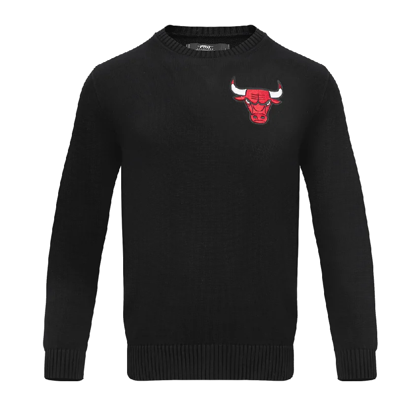 SWEATER DE CUELLO REDONDO NBA CHICAGO BULLS CLASSIC CREWNECK SWEATER Welt Pockets Slit Pockets Flap Pockets