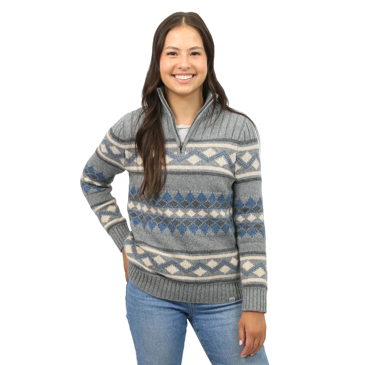 Unisex Chalet Sweater Boxy Sweater Fitted Sweater A-Line