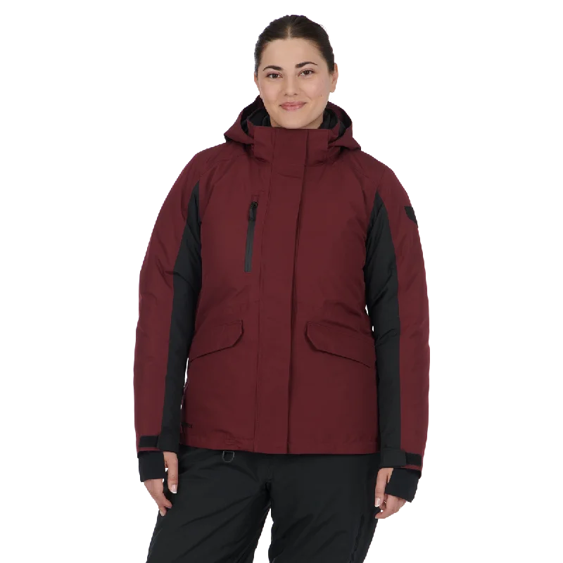 Ski-Doo Ladies Absolute 0 Jacket Front Pockets Side Pockets Patch Pockets