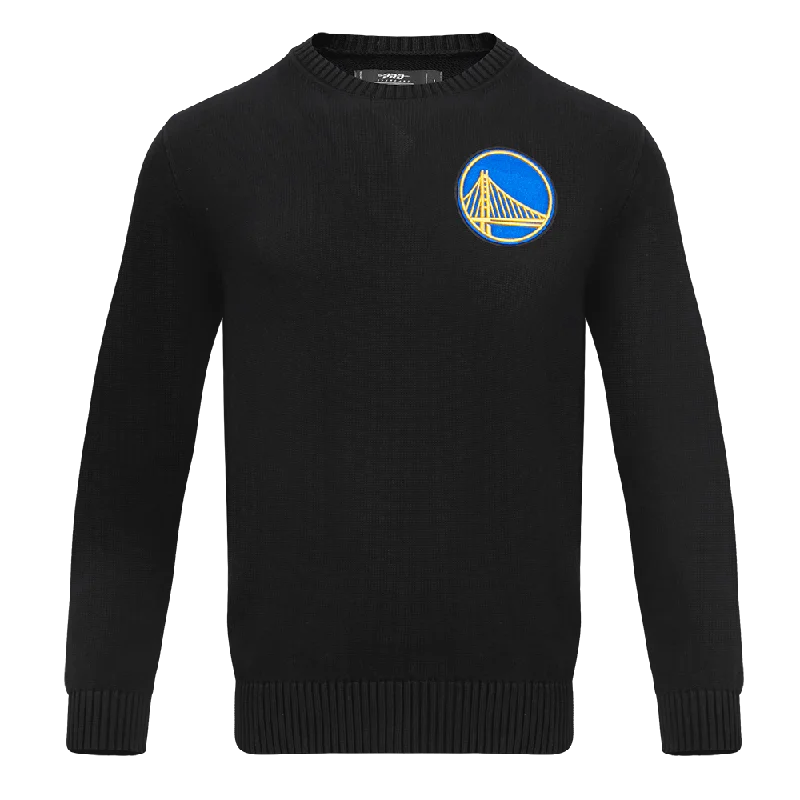 SWEATER DE CUELLO REDONDO NBA GOLDEN STATE WARRIORS CLASSIC CREWNECK SWEATER Front Pockets Side Pockets Patch Pockets