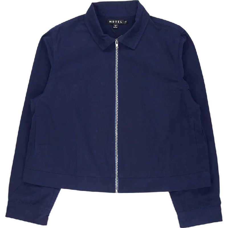 Motel Navy Tumbas Jacket Print Jacket Jacquard Jacket Patchwork Jacket