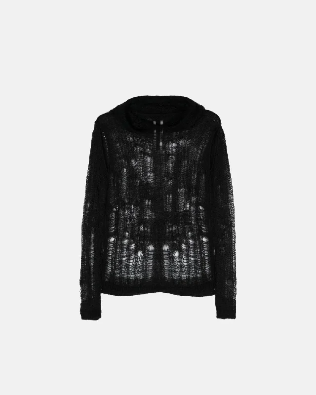 Knit Sweater Spider Hoodie Black Wool Sweater Cotton Sweater Cashmere Sweater