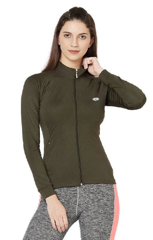 Lotto Jacket Sienna Pl Sweatshirt Snapped Jacket Toggled Jacket Drawstring Jacket