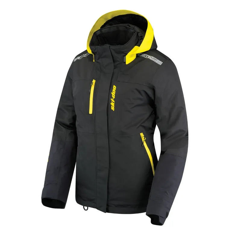 Ski-Doo Ladies Vasa+ Jacket Ribbed Jacket Pleated Jacket Ruffled Jacket