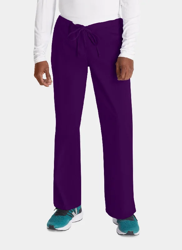 Dickies EDS Signature Unisex Drawstring Scrub Trousers DKE83006 - Eggplant Trousers versatile all-occasion