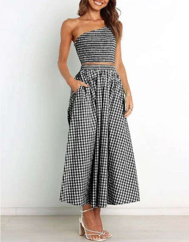 Plaid Black