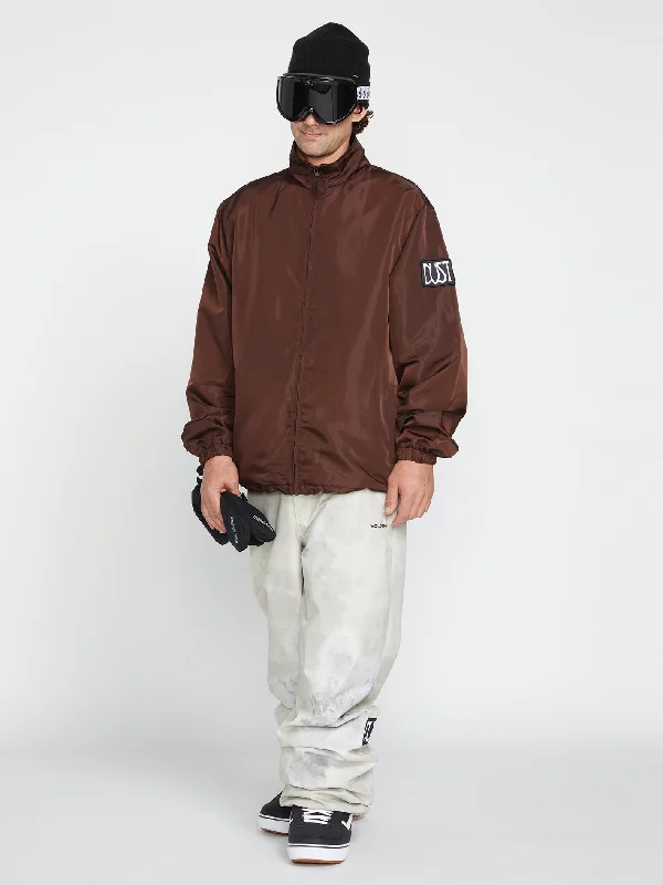 Dustlake Jacket - Brown (Unisex) Nylon Jacket Polyester Jacket Spandex Jacket