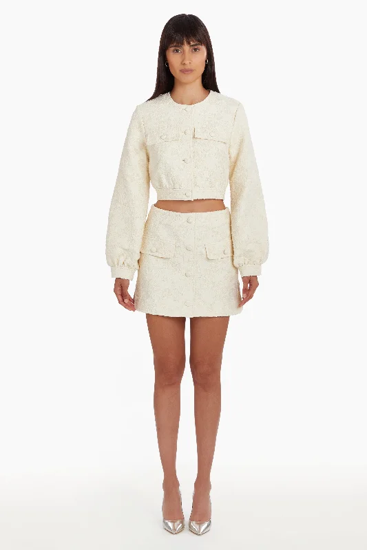 Bello Jacket Jersey Jacket Tulle Jacket Batik Jacket