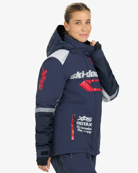 Ski-Doo Ladies X-Team Jacket Welt Pockets Slit Pockets Flap Pockets
