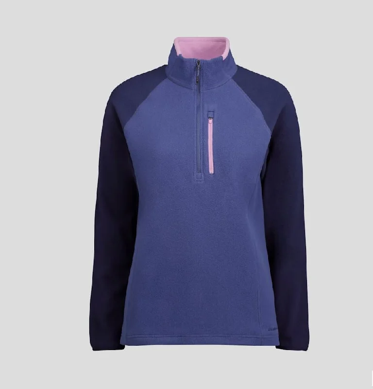 Kathmandu Womens Ridge 100 Primaloft Bio Pullover Port Neck Pullover