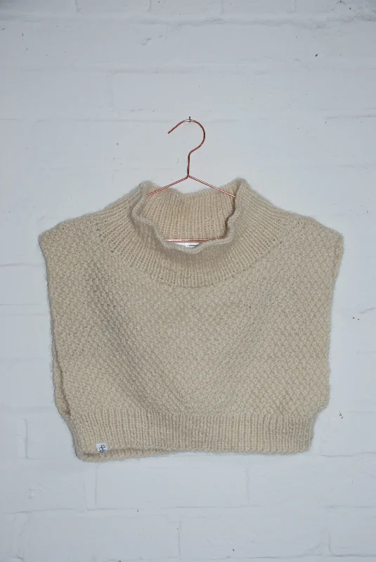 BB Cream Cotswold Sweater Vest Collared Crew Neck Turtle Neck