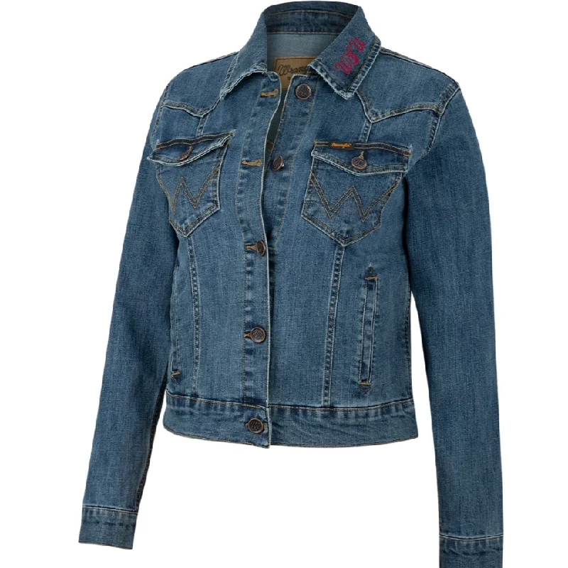 Washington State University Women's Denim Jacket Chenille Fabric Brocade Fabric Lace Fabric