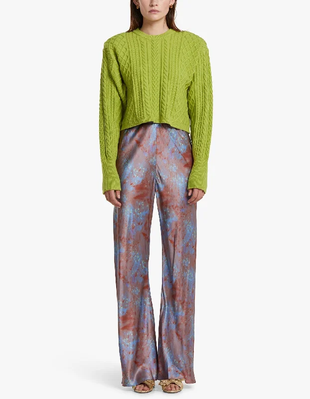 LexiGZ Pullover - Dark Citron Soft Wool Sweater