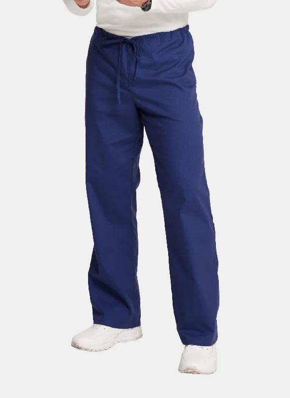 Dickies EDS Signature Unisex Drawstring Scrub Trousers DKE83006 - Navy Trousers cozy soft