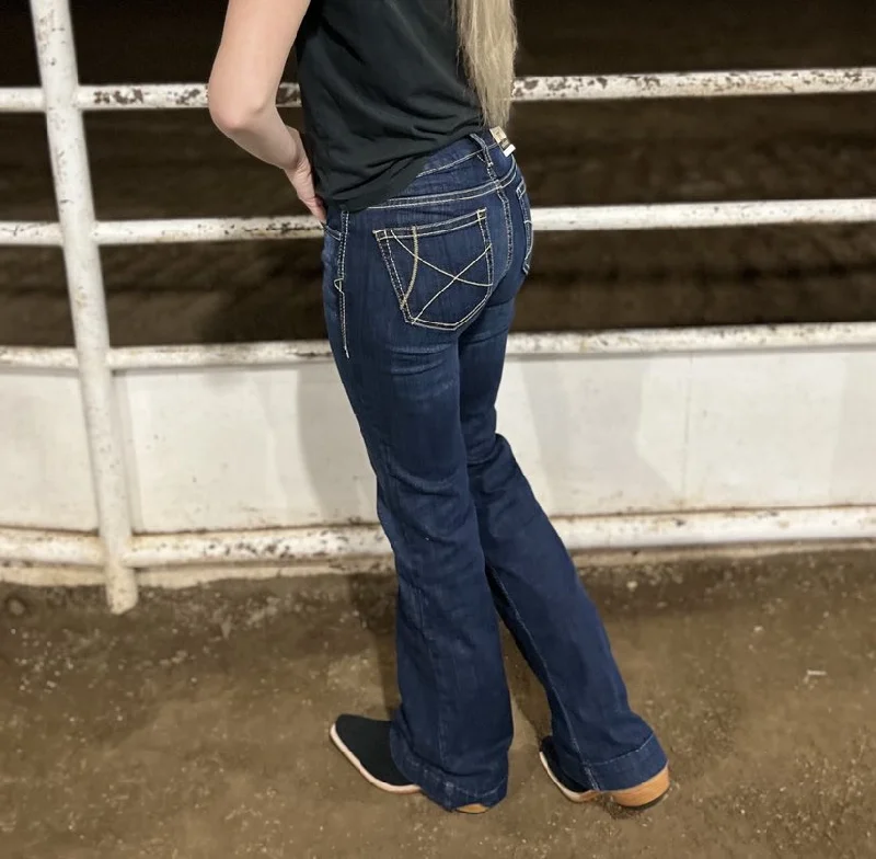 Women's Ariat Slim Rascal Trouser Trousers cozy comfortable