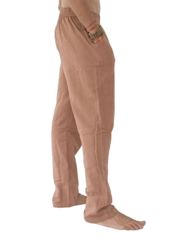 Terracotta Unisex Organic Cotton Free Size Trousers Trousers Vintage Classic
