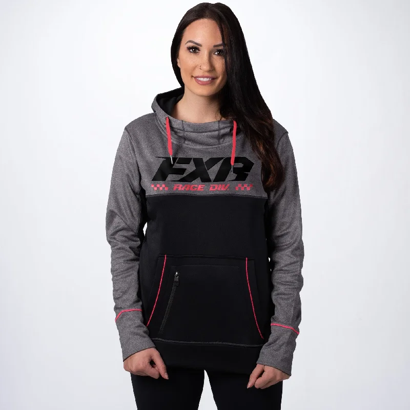 Women's Pursuit Tech Pullover Hoodie One Shoulder Top