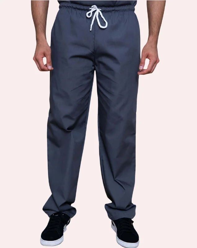 Aria Unisex Lightweight Scrub Trousers - Convoy Grey Trousers Floral Bohemian