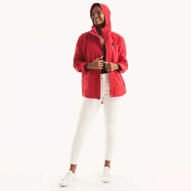 Nautica Womens Lightweight Water-Resistant Jacket