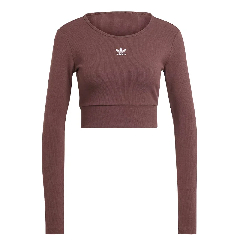 adidas - Women's Originals Essentials Rib Long Sleeve T-Shirt (IJ5385)