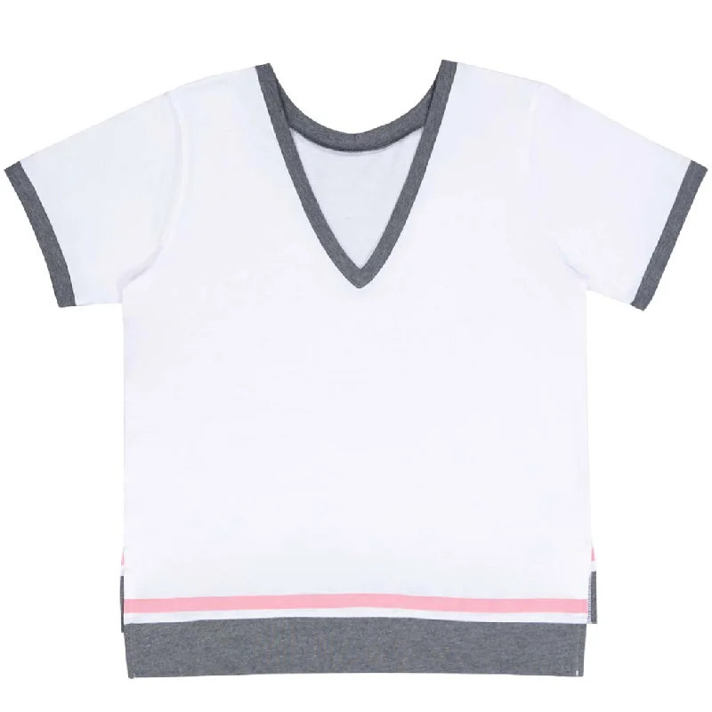 Asics - Women's Colour Block Short Sleeve T-Shirt (2032B795 102)