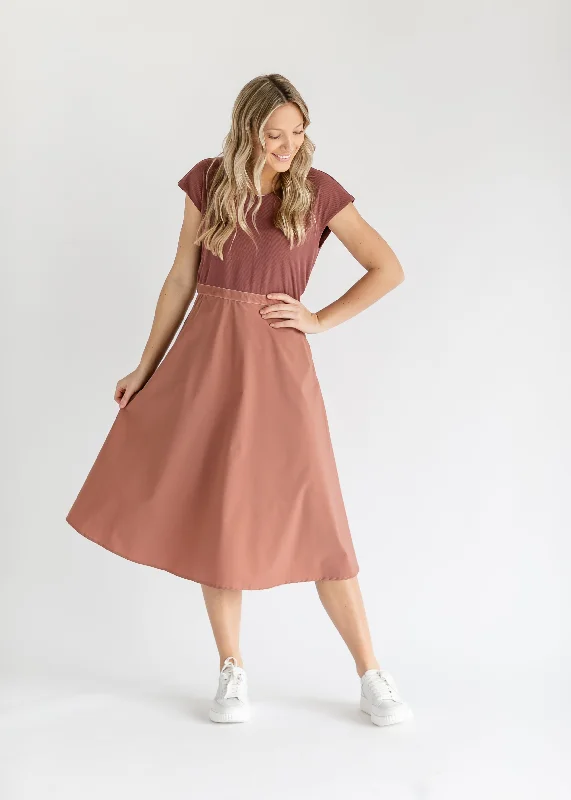 Kate Cap Sleeve Midi Dress - FINAL SALE