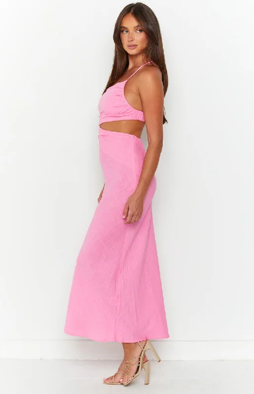 Lene Pink Maxi Dress