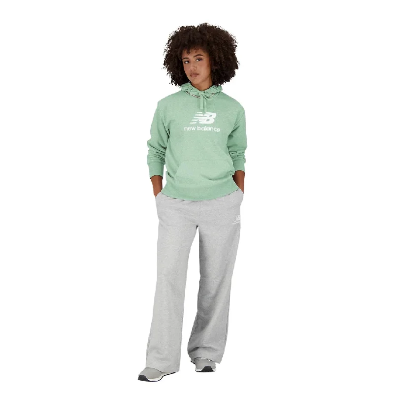 New Balance - Women's Essential Stacked Logo French Terry Hoodie (WT31533 SAE)